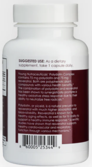 Alternative view of Polydatin Complex - 60 Capsules